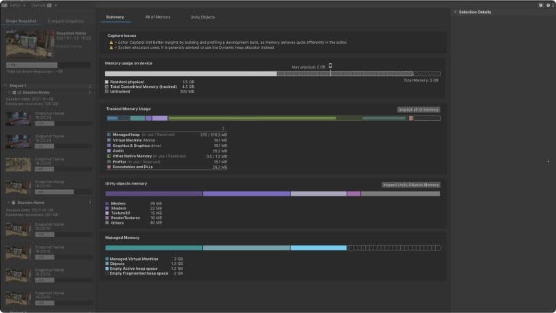 Optimize performance and quality | Unity’s profiling tools