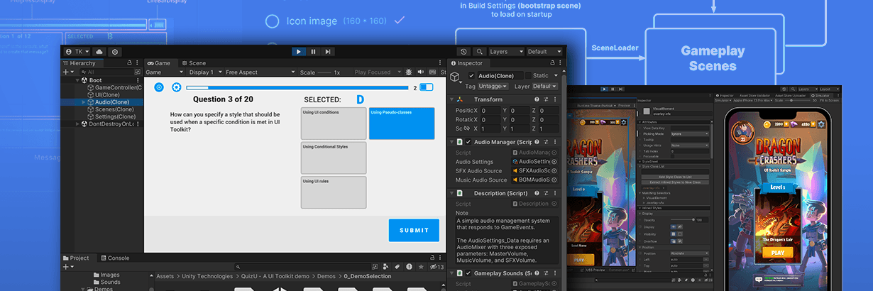 New UI Toolkit demos for programmers and artists | Unity Blog