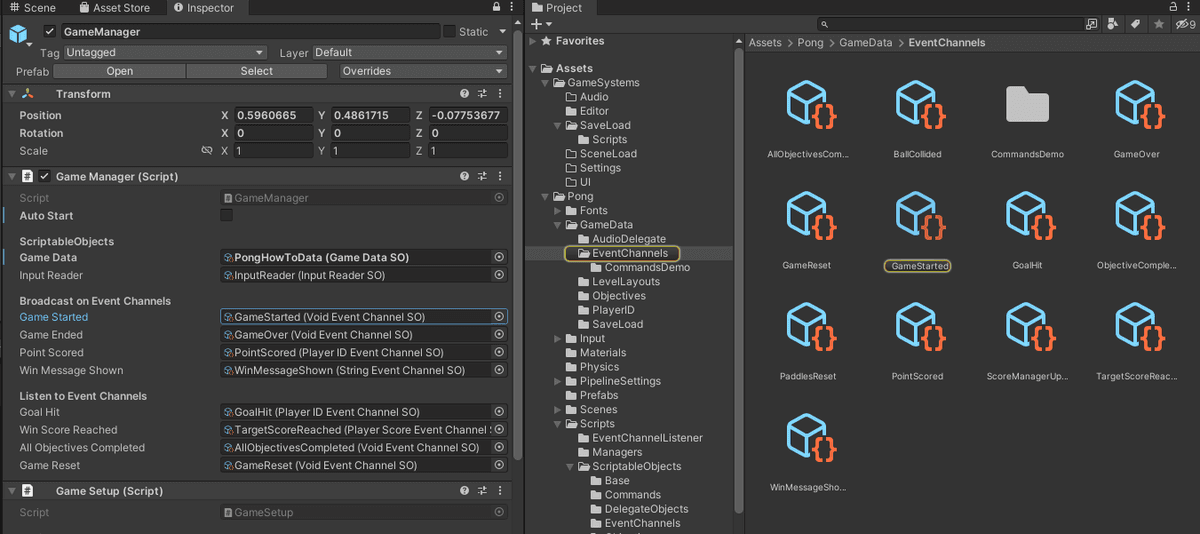 Use ScriptableObjects as Event Channels in Your Code | Unity