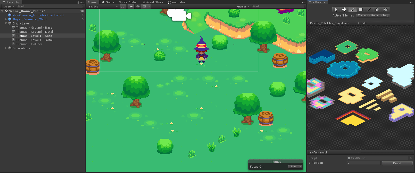 Isometric 2d Unity Isometric 2D environments with Tilemap