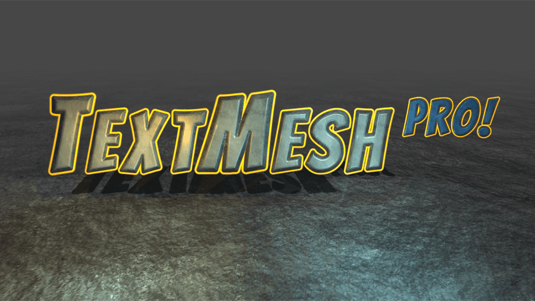 TextMesh Pro Joins Unity