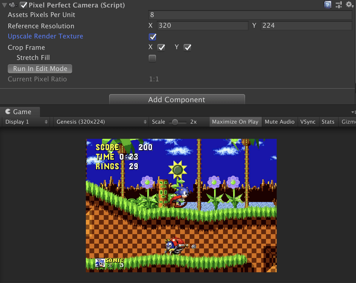 2D Pixel Perfect: How to set up your Unity project for retro 16-bit games