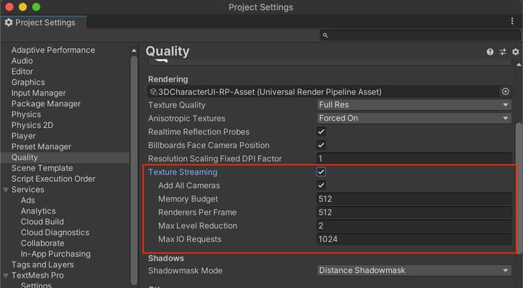 Configuring your Unity project for stronger performance | Unity