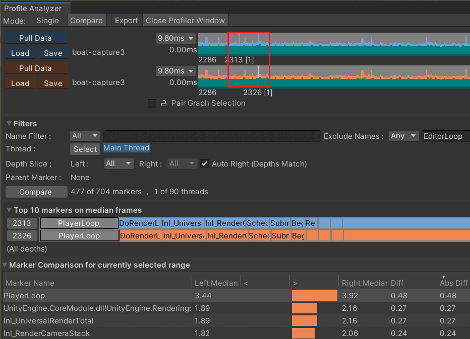 使用 Unity Profiler Analyzer 优化您的游戏