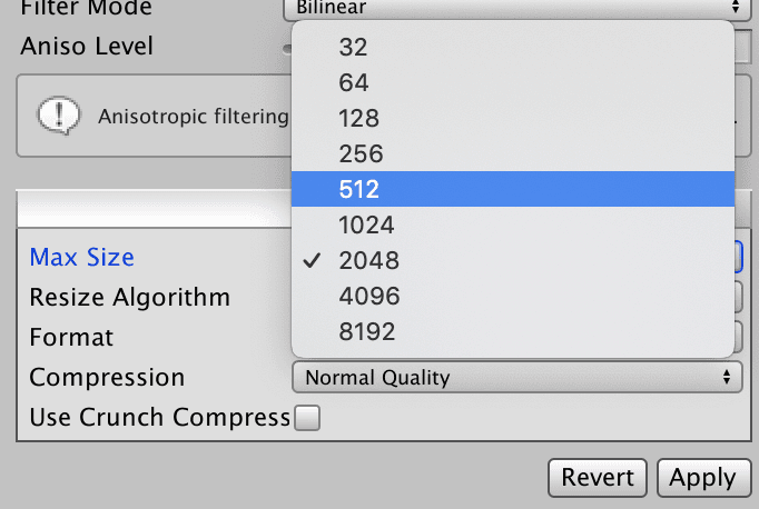 Choosing the resolution of your 2D art assets