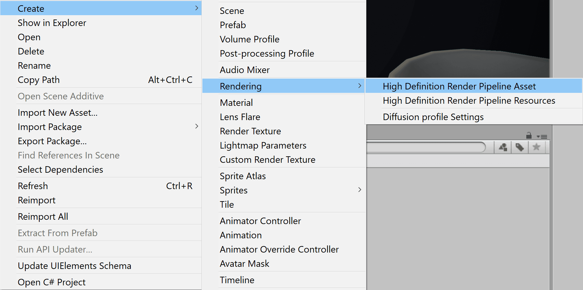 The High Definition Render Pipeline: Getting started guide for artists