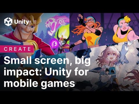 모바일 게임 개발 소프트웨어 및 엔진 | Unity