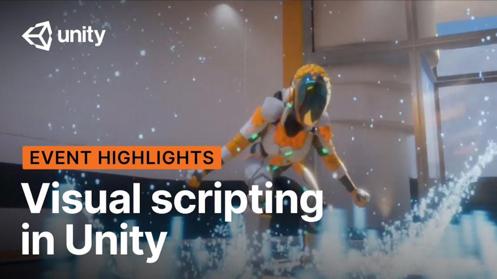Visual scripting in Unity video thumbnail
