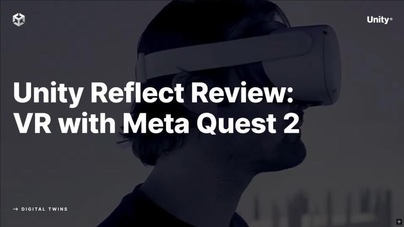 Vignette Unity Reflect Review : RV avec Meta Quest 2