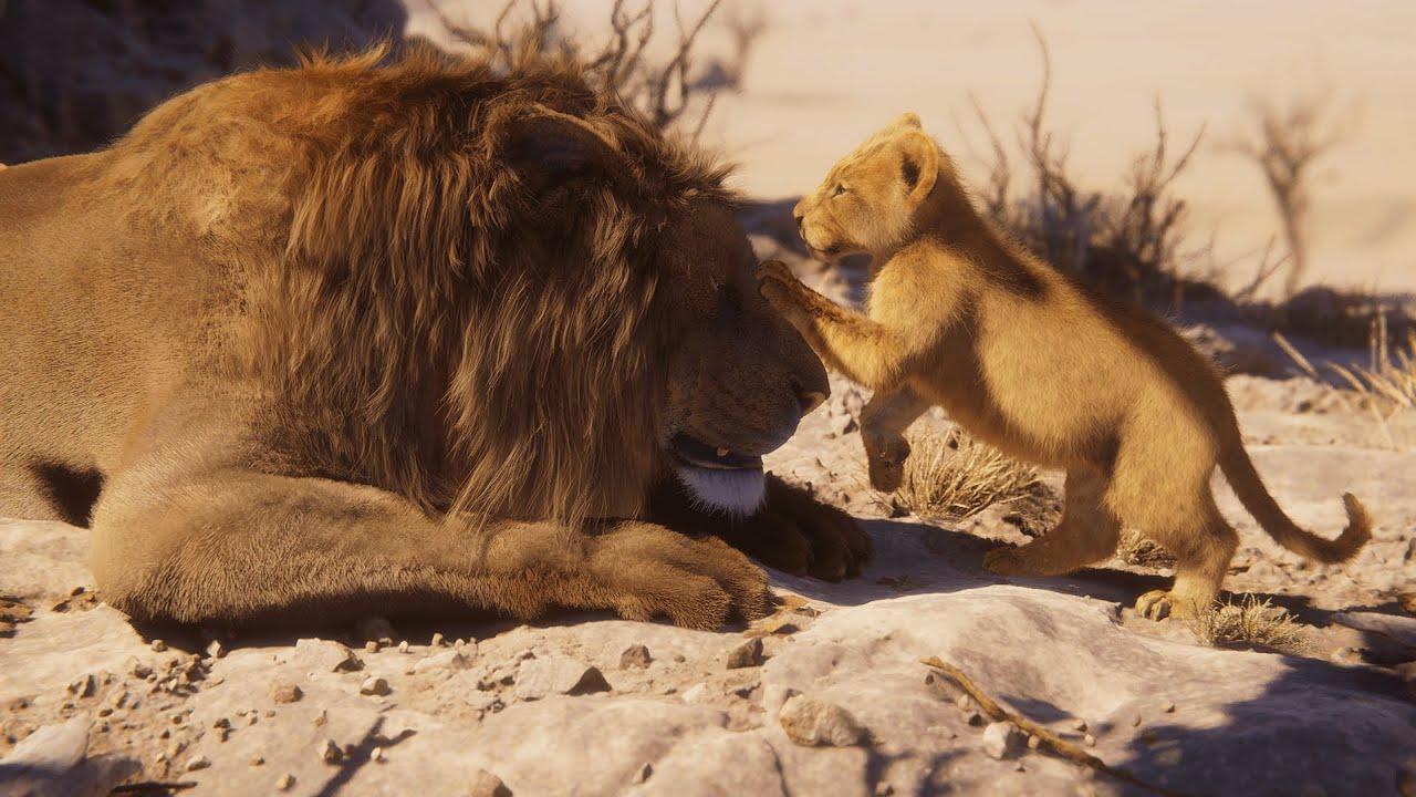 Стоп-кадр из Lion King