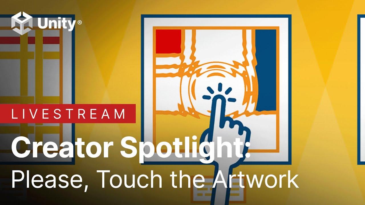 Livestream Creator Spotlight Please, Touch the Artwork video thumbnail