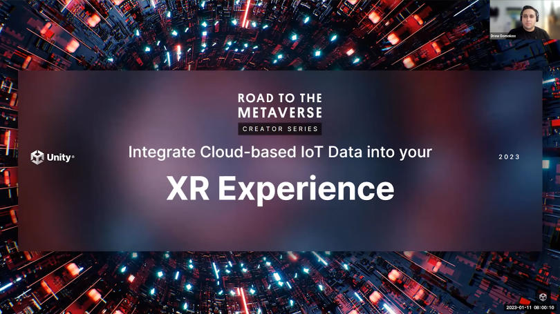 Road to the Metaverse IoT XR Experience workshop