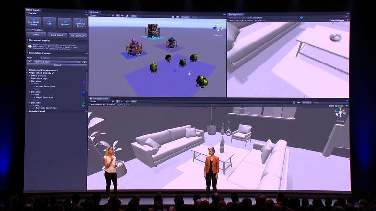 Augmented Reality Game Design Software for Apps | Unity