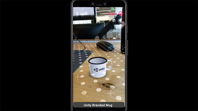 Unity를 라이브러리로 사용 데모 동영상