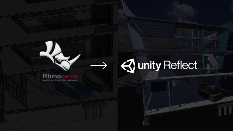 适用于 Unity Reflect 的 Rhino 3D 插件