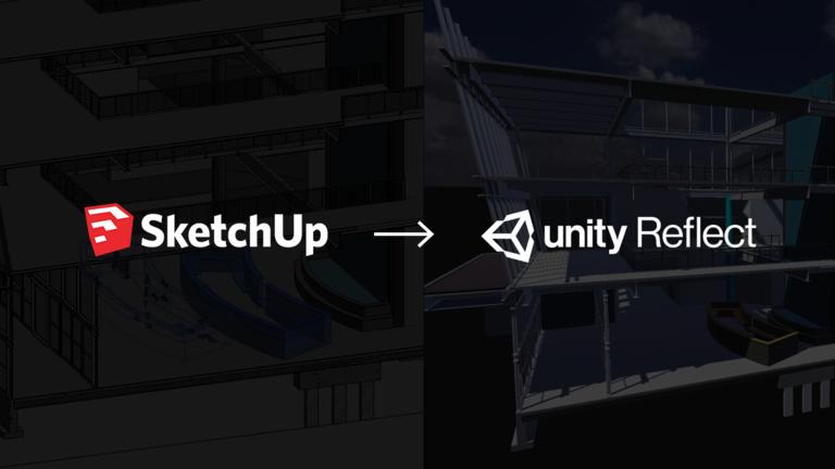 Плагин Sketchup Plugin для Unity Reflect
