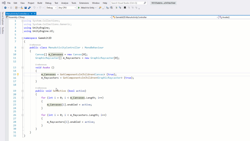 Depure seu código Unity mais rapidamente com o recurso Attach and Play da Visual Studio