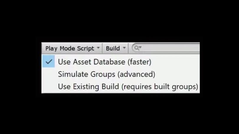 addressables customizing your build