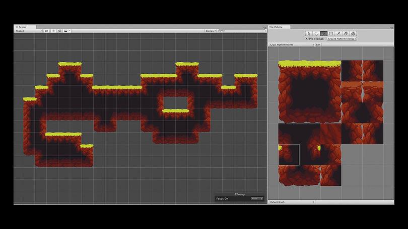 Unity-Create 2D levels quickly with Tilemap