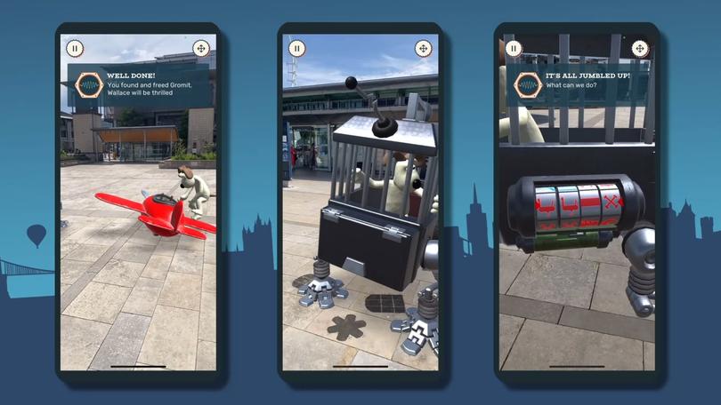 Mobile devices with AR experiences