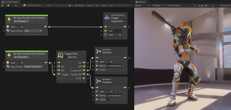 Screenshot of 3D model in Unity editor