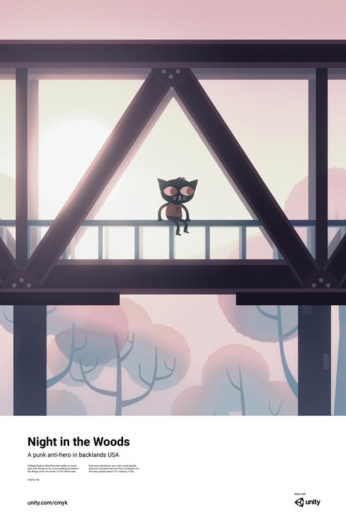 Night in the Woods 포스터