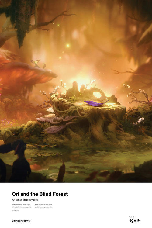 『Ori and the Blind Forest』のポスター