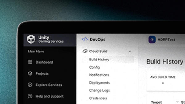 Cloud Build - Unity ゲーミングサービス