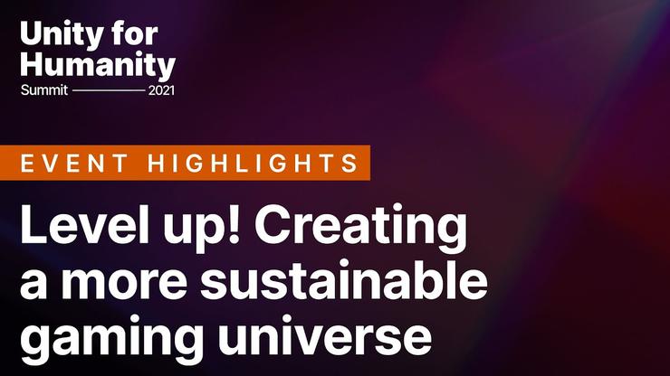 Level up! Creating a more sustainable gaming universe thumbnail
